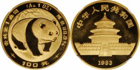 Pandas Issues

CHINA. Gold 100 Yuan, 1983. Panda Series. NGC MS-66.

Fr-B4; KM-72; PAN-6A. A brilliant prooflike strike with reflective fields and...