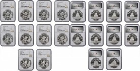 Pandas Issues

CHINA. Group of Silver 10 Yuan (10 Pieces), 1991. Panda Series. All NGC MS-69 Certified.

KM-386.3; PAN-155B. All Small Date variet...