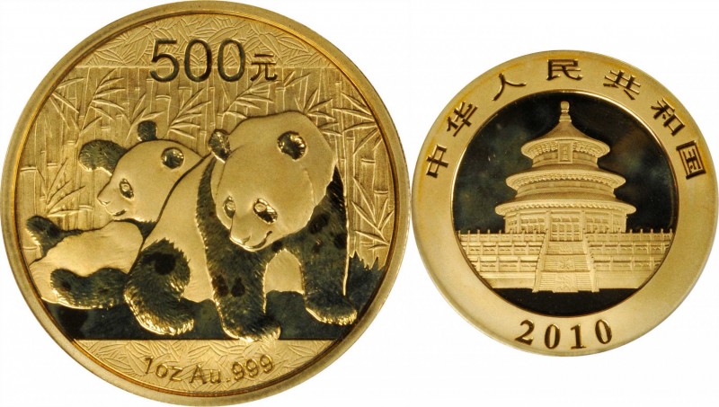 Pandas Issues

CHINA. Gold 500 Yuan, 2010. Panda Series. PCGS MS-70.

Fr-B14...