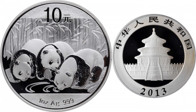 Pandas Issues

CHINA. Group of Silver 10 Yuan (20 Pieces), 2013. Panda Series....