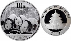 Pandas Issues

CHINA. Group of Silver 10 Yuan (20 Pieces), 2013. Panda Series. All PCGS MS-70 "First Strike" Certified.

PAN-589a. A collectible o...