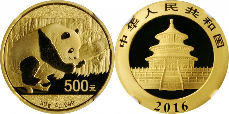 Pandas Issues

CHINA. Gold 500 Yuan, 2016. Panda Series. NGC MS-70.

Fr-B14;...
