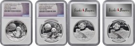 Pandas Issues

CHINA. Duo of Silver Panda Moon Festival Proofs (2 Pieces), 2016. Panda Series. Both NGC PROOF-70 Ultra Cameo Certified.

1) 2 oz. ...