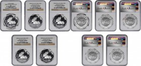 Lunar Issues

CHINA. Group of Silver 10 Yuan (5 Pieces), 2008. Lunar Series, Year of the Rat. All NGC PROOF-69 Ultra Cameo Certified.

KM-1832. Sc...
