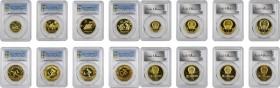 Olympic Issues

(t) CHINA. Yuan Proof Set (8 Pieces), 1980. Olympic Series. All PCGS Certified.

Eight certified brass proofs from the 1980 Olympi...