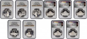 Scientific Inventions & Discoveries

CHINA. Quintet of Silver 5 Yuan (5 Pieces), 1994. Oriental Invention Series. All NGC PROOF-69 Ultra Cameo.

1...