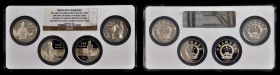 Traditional Culture

CHINA. 5 Yuan Proof Set (4 Pieces), 1984. Archaeological Discoveries, Solider Statues. All NGC Certified.

KM-PS13: 1) KM-98....