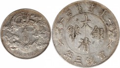 Empire General Issues

CHINA. Dollar, Year 3 (1911). Tientsin Mint. PCGS Genuine--Graffiti, EF Details Gold Shield.

L&M-37; KM-Y-31; WS-0046b. Va...
