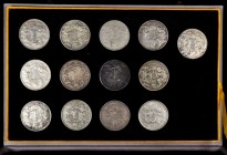 Empire General Issues

(t) CHINA. Group of Dollars (13 Pieces), Year 3 (1911). Tientsin Mint. Grade Range: VERY FINE to EXTRA FINE.

L&M-37; KM-Y-...