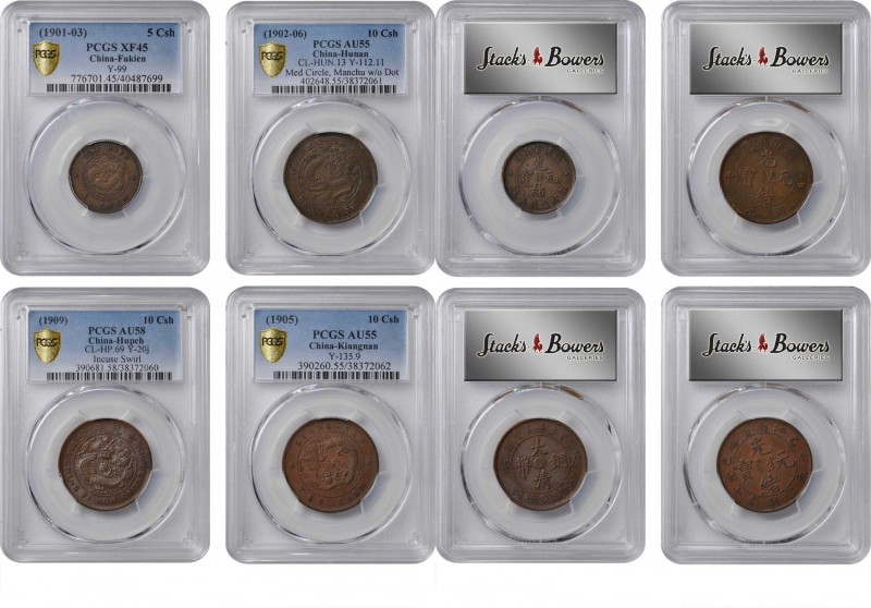 China Mixed Lots

(t) CHINA. Quartet of Coppers (4 Pieces), 1901-09. All PCGS ...