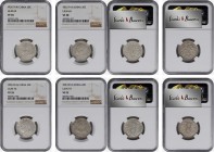 China Mixed Lots

CHINA. Quartet of 20 Cents (4 Pieces), 1914-16. All NGC Certified.

1-2) Year 3 (1914). VF-30. L&M-65; KM-Y-327. 3) Year 5 (1916...