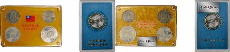 Taiwan

(t) CHINA. Taiwan. Duo of Mint Sets (5 Pieces), 1965 & 1993. Average G...