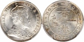 HONG KONG

HONG KONG. 10 Cents, 1904. London Mint. PCGS MS-65 Gold Shield.

KM-13; Mars-C19. A Gem quality coin with pleasing cartwheel luster, la...