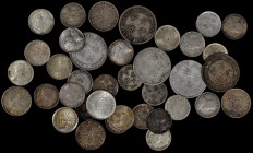 HONG KONG

HONG KONG. Group of Silver Minors (37 Pieces), early 20th Century. Grade Range: FINE to EXTREMELY FINE.

Group of 5 Cents (27), 10 Cent...