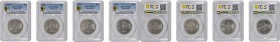 HONG KONG

(t) HONG KONG. Group of Dollars (20 Pieces), 1970-74. All PCGS MS-64 Gold Shield Certified.

Six dated 1970-H (KM-31.1), and the rest (...