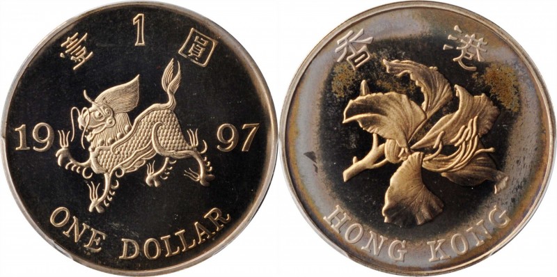 HONG KONG

(t) HONG KONG. Group of S.A.R. Dollars (20 Pieces), 1997. All PCGS ...