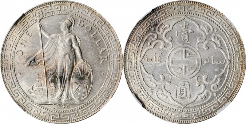 Edward VII to current (since 1902)

GREAT BRITAIN. Trade Dollar, 1930-B. Bomba...