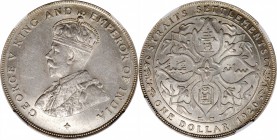 STRAITS SETTLEMENTS

STRAITS SETTLEMENTS. Dollar, 1920. London Mint. NGC MS-62.

KM-33; Prid-10. An attractive, boldly struck Dollar with frosty l...