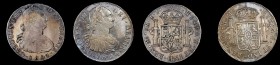 MIXED LOTS

MIXED LOTS. Duo of Spanish Colonial 8 Reales (2 Pieces), 1801 & 1804. Charles IV. Average Grade: VERY FINE.

1) Peru. 1801-LM IJ. Lima...