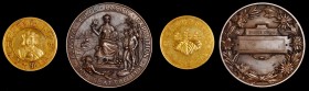 MIXED LOTS

MIXED LOTS. Duo of Medals (2 Pieces). Average Grade: UNCIRCULATED.

1) United States. Alaska-Yukon-Pacific Exposition Medal. 1909. Wei...