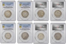 MIXED LOTS

MIXED LOTS. Quartet of Edward VII Silver Issues (4 Pieces), 1908-1910. All PCGS Gold Shield Certified.

1) Straits Settlements. 50 Cen...