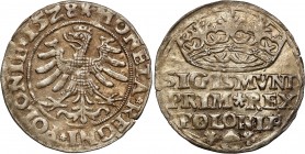 Sigismund I Old
POLSKA/ POLAND/ POLEN / POLOGNE / POLSKO

Zygmunt I Stary. Grosz (Groschen) 1528, Krakow (Cracow) 

Na awersie korona renesansowa...
