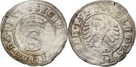 Sigismund I Old
POLSKA/ POLAND/ POLEN / POLOGNE / POLSKO

Zygmunt I Stary. Szelag (Shilling) 1528, Torun 

Ciekawy kształt korony nad monogramem ...