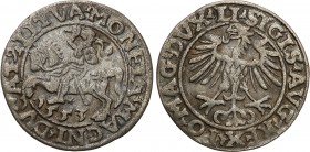 Sigismund II August
POLSKA/ POLAND/ POLEN / POLOGNE / POLSKO

Zygmunt II August. Halfgrosz (Groschen) 1553, Vilnius (Lithuania) - RARE YEAR 

 Wa...
