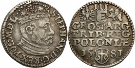 COLLECTION of Polish 3 grosze
POLSKA/ POLAND/ POLEN / POLOGNE / POLSKO

Stefan Batory. Trojak (3 grosze - Groschen) 1581, Olkusz - RARE R2 

Odmi...