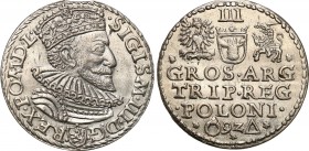 COLLECTION of Polish 3 grosze
POLSKA/ POLAND/ POLEN / POLOGNE / POLSKO

Zygmunt III Waza. Trojak (3 grosze - Groschen) 1592, Malbork 

Odmiana z ...