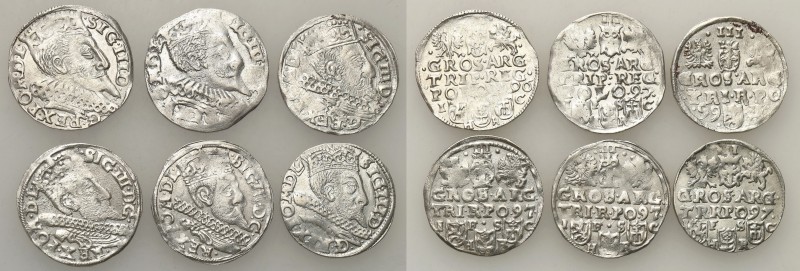 COLLECTION of Polish 3 grosze
POLSKA/ POLAND/ POLEN / POLOGNE / POLSKO

Zygmu...