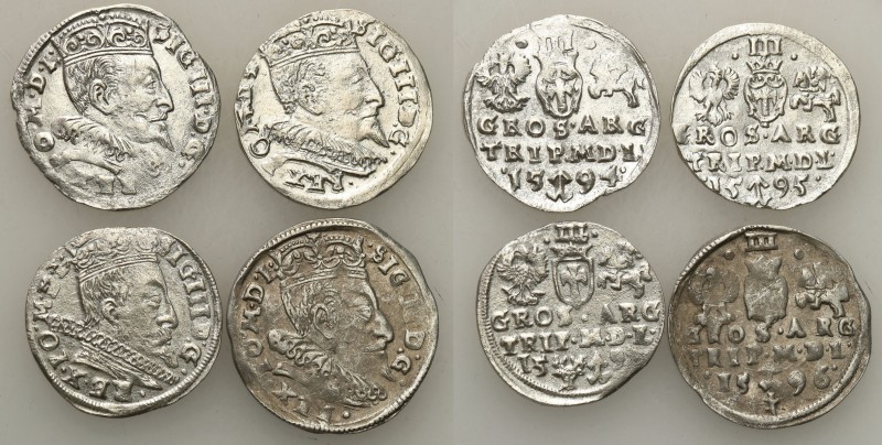 COLLECTION of Polish 3 grosze
POLSKA/ POLAND/ POLEN / POLOGNE / POLSKO

Zygmu...