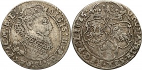 Sigismund III Vasa 
POLSKA/ POLAND/ POLEN / POLOGNE / POLSKO

Zygmunt III Waza. Szostak - 6 groszy (Groschen) 1625, Krakow (Cracow) 

Wariant z&n...