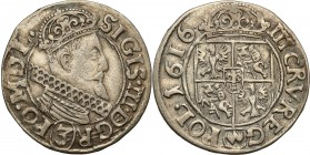 Sigismund III Vasa 
POLSKA/ POLAND/ POLEN / POLOGNE / POLSKO

Zygmunt III Waza. Trzykrucierzówka 1616, Krakow (Cracow) 

Herb Awdaniec na rewersi...