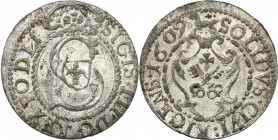 Sigismund III Vasa 
POLSKA/ POLAND/ POLEN / POLOGNE / POLSKO

Zygmund III Waza. Szelag (Shilling) 1609, Ryga (Riga) - BEAUTIFUL 

Wyjątkowo piękn...