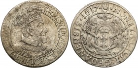 Sigismund III Vasa 
POLSKA/ POLAND/ POLEN / POLOGNE / POLSKO

Zygmunt III Waza Ort 18 groszy (Groschen) 1617, Gdansk / Danzig 

Ciekawszy wariant...