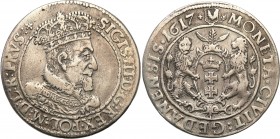 Sigismund III Vasa 
POLSKA/ POLAND/ POLEN / POLOGNE / POLSKO

Zygmunt III Waza Ort 18 groszy (Groschen) 1617, Gdansk / Danzig 

Patyna, wytarcia....