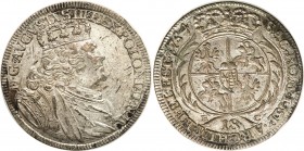 Augustus III the Sas 
POLSKA/POLAND/POLEN/SACHSEN/FRIEDRICH AUGUST II

August III Sas. Ort 18 groszy (Groschen) 1754 Leipzig 



Details: 5,02 ...