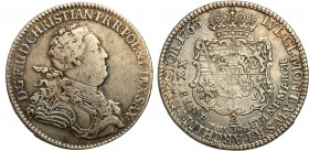 Augustus III the Sas 
POLSKA/POLAND/POLEN/SACHSEN/FRIEDRICH AUGUST II

August III Sas. Friedrich Krystian 2/3 Taler (Thaler) (gulden) 1763 FWôF, Dr...