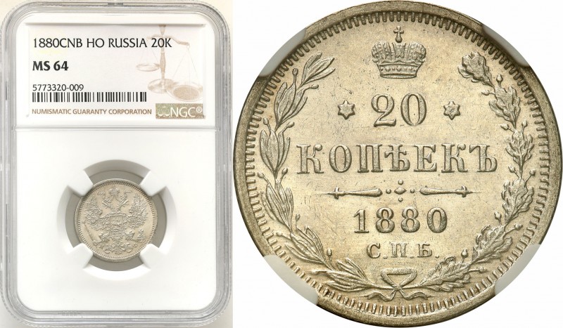 Russia 
RUSSIA / RUSSLAND / РОССИЯ

Rosja. Alexander II. 20 Kopek (kopeck) 18...