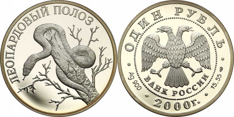 Russia 
RUSSIA / RUSSLAND / РОССИЯ

ZSSR. Rubel (Rouble) 2000 Wąż - snake 
...