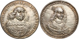 Polish medals & plaques 17th-20th century
POLSKA / POLAND / POLEN / POLOGNE / POLSKO

Wadysaw IV Waza. Wedding medal with Ludwika Maria 1646 - a la...