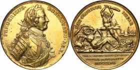 Polish medals & plaques 17th-20th century
POLSKA / POLAND / POLEN / POLOGNE / POLSKO

Medal, Silesia. Battle of Prague 1757 - subsequent execution ...