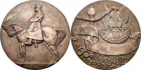 Polish medals & plaques 17th-20th century
POLSKA / POLAND / POLEN / POLOGNE / POLSKO

Medal to Jzef Pisudski on the 60th anniversary of regaining I...