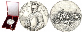 Polish medals & plaques 17th-20th century
POLSKA / POLAND / POLEN / POLOGNE / POLSKO

Medal of Wadysaw Jagieo - Grunwald, SILVER 

Medal wybity p...