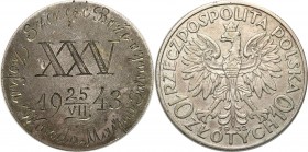 Poland II Republic
POLSKA / POLAND / POLEN / POLOGNE / POLSKO

A wedding medal made of a 10 zloty coin of a woman's head 1932 - RARITY 

Na rewer...