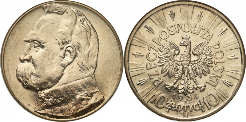 Poland II Republic
POLSKA / POLAND / POLEN / POLOGNE / POLSKO

II RP. 10 zlot...