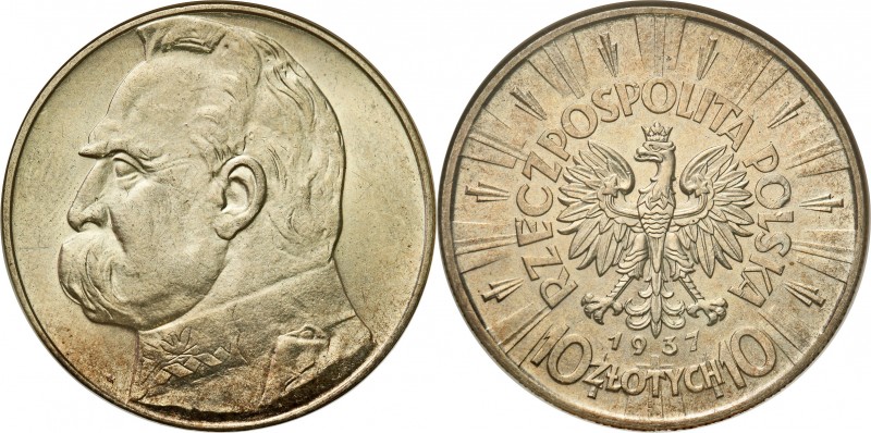 Poland II Republic
POLSKA / POLAND / POLEN / POLOGNE / POLSKO

II RP. 10 zlot...