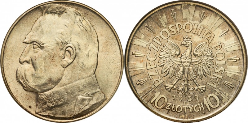 Poland II Republic
POLSKA / POLAND / POLEN / POLOGNE / POLSKO

II RP. 10 zlot...