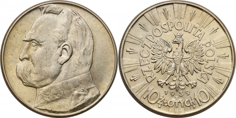 Poland II Republic
POLSKA / POLAND / POLEN / POLOGNE / POLSKO

II RP. 10 zlot...